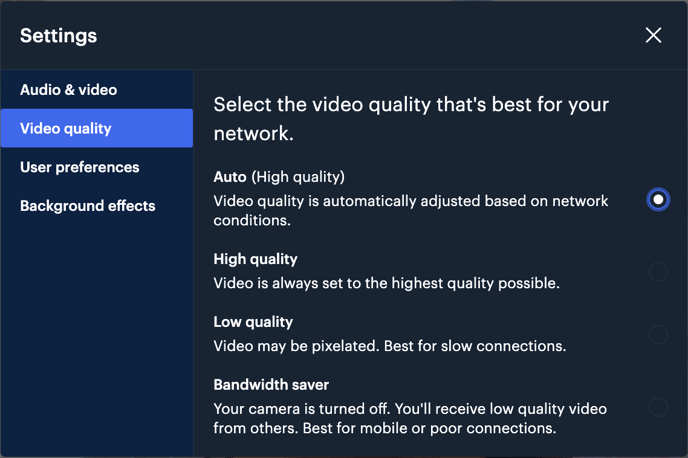 Boardable Video Settings 2