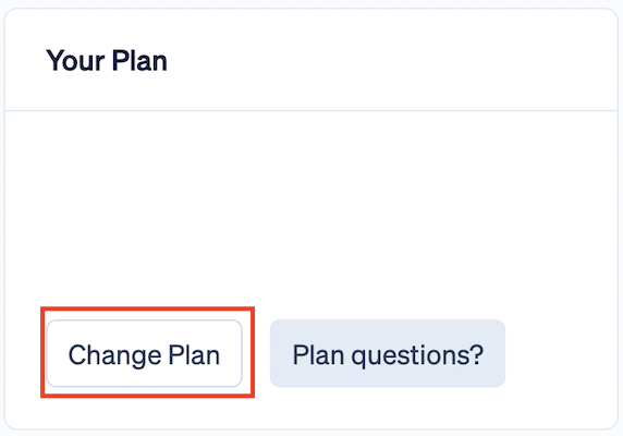 Change Subscription Plan