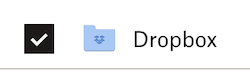 Discussion dropbox attach check