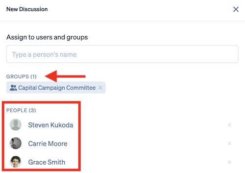 Discussions-adding-groups