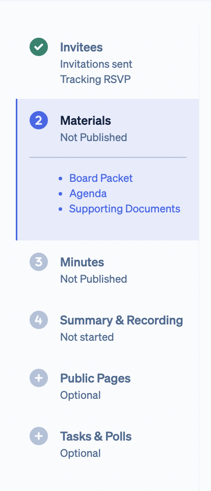 Documents — Upload to Meeting Page 1