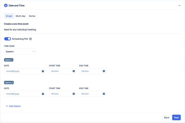 scheduling poll