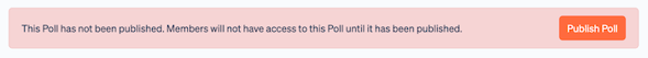 publish poll