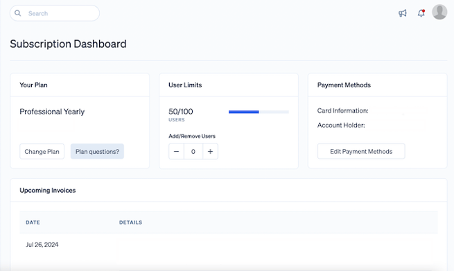 subscription-dashboard